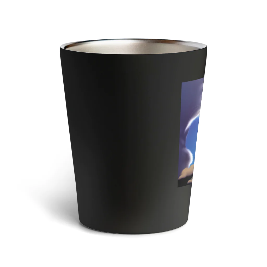 jamrovin39@ひまからの脱却！！のAIよりAIをこめて（ねことぬこ） Thermo Tumbler