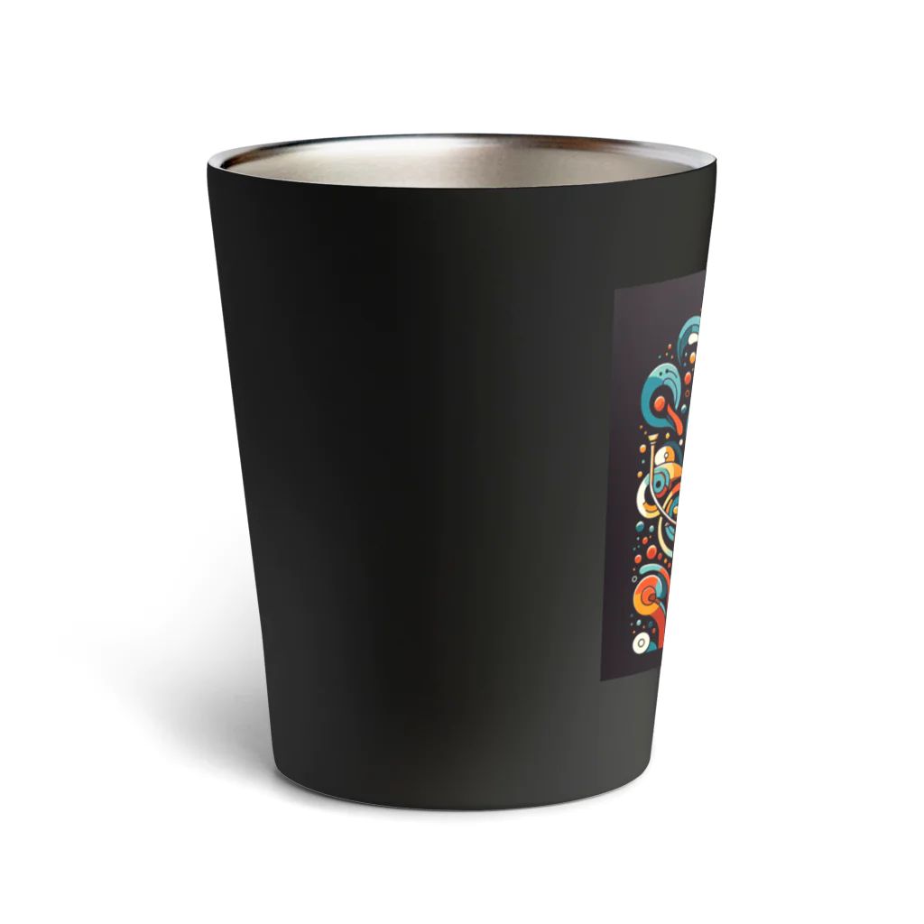 Yudanのジャズ楽器のシルエット Thermo Tumbler