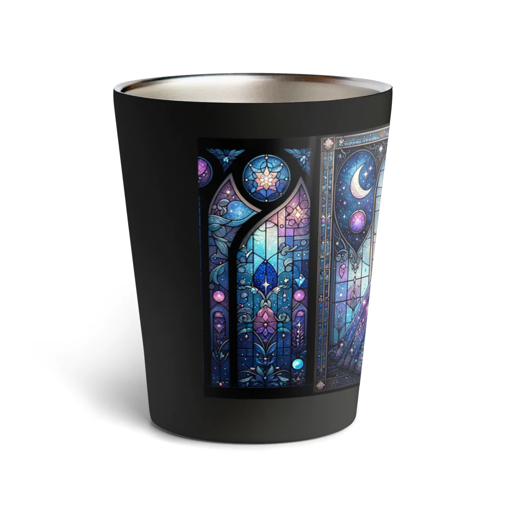 Jeweliaの夜空のドレス nightsky サーモタンブラー