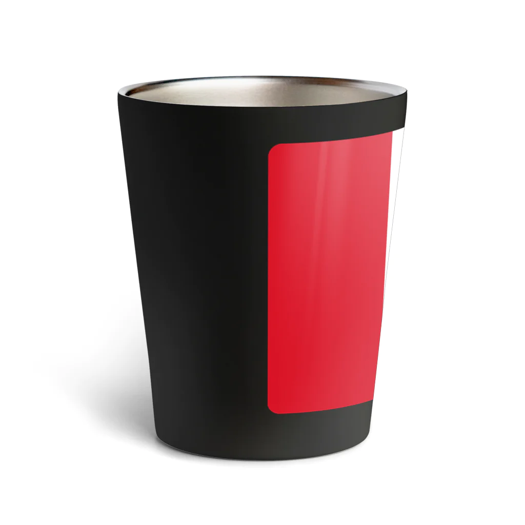 お絵かき屋さんのペルーの国旗 Thermo Tumbler