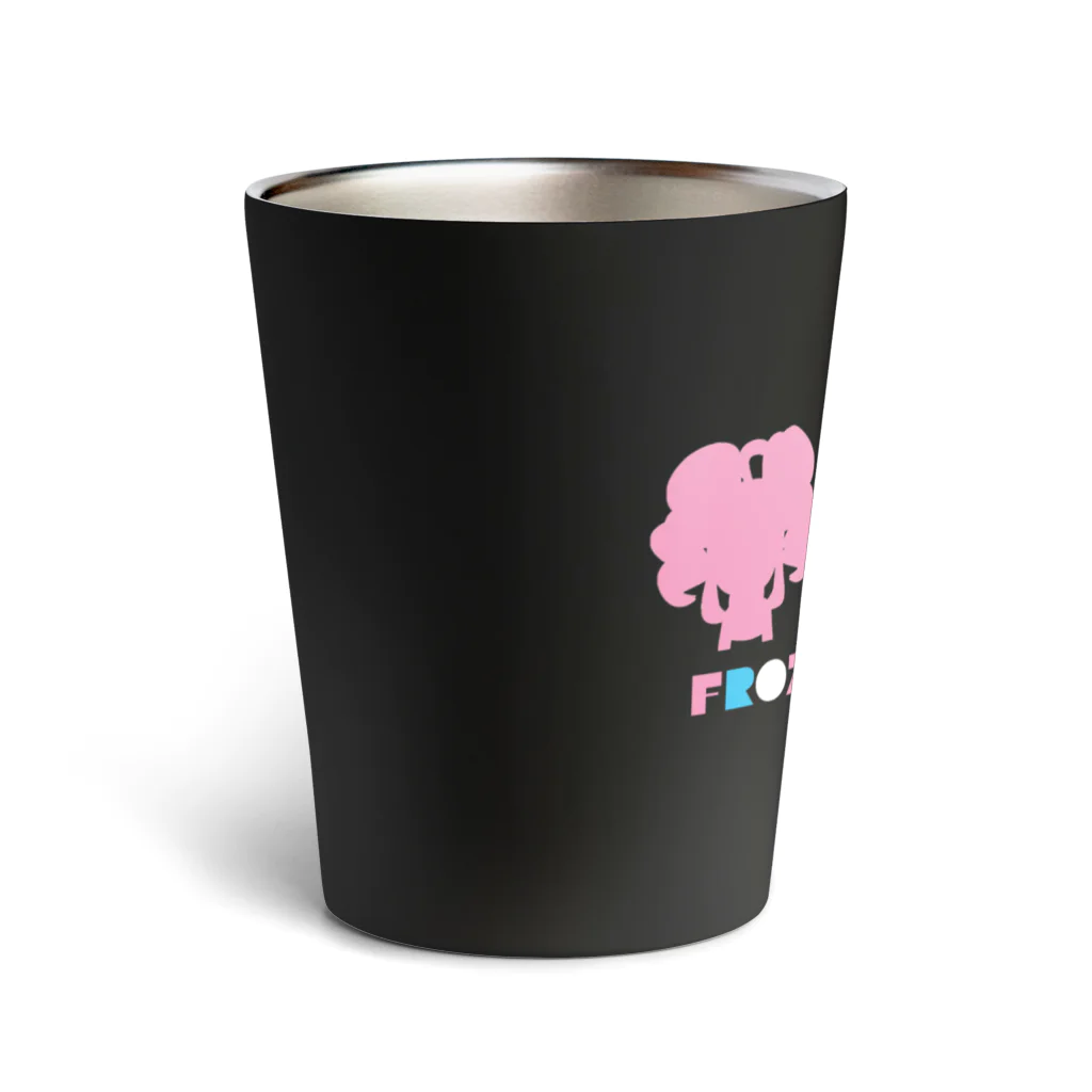 Scream♂ゲームCHショップのFrozen Takoyaki Logo Thermo Tumbler