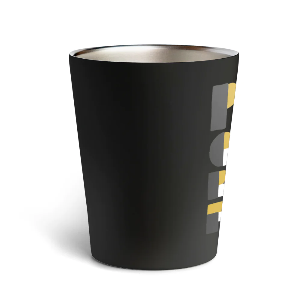 Icchy ぺものづくりのペンギンロックフェス Penguin font Thermo Tumbler