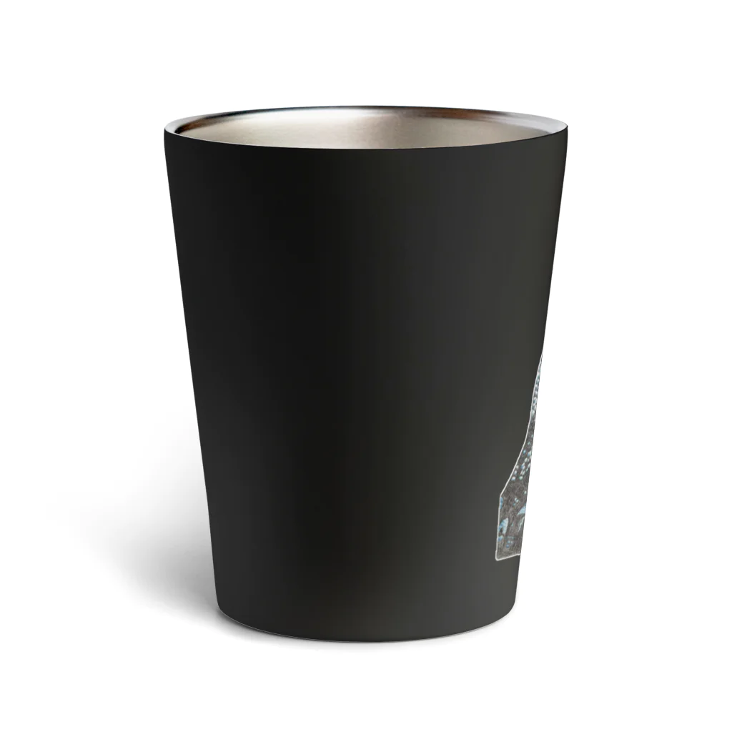 cats&reptiles cafe Odd eyeのコバルトツリーグッズ。 Thermo Tumbler