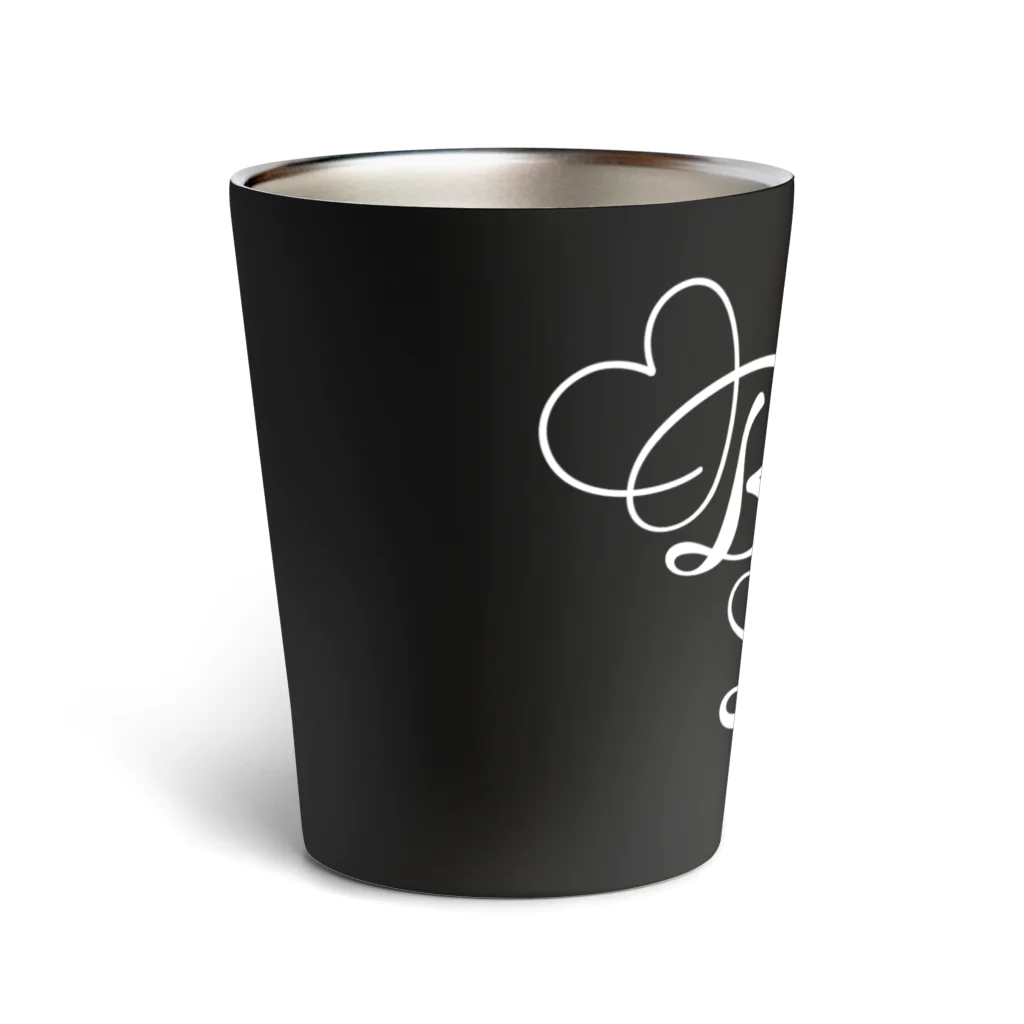 Saori_k_cutpaper_artのBallet Lovers white Thermo Tumbler