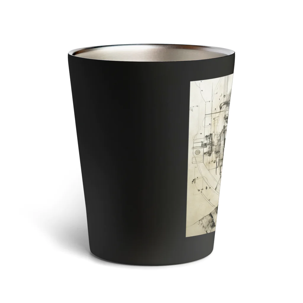 anaberuの建築系男子 Thermo Tumbler