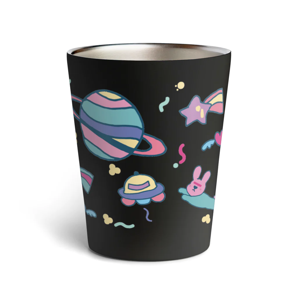 imetaso shopのfancy宇宙旅 Thermo Tumbler