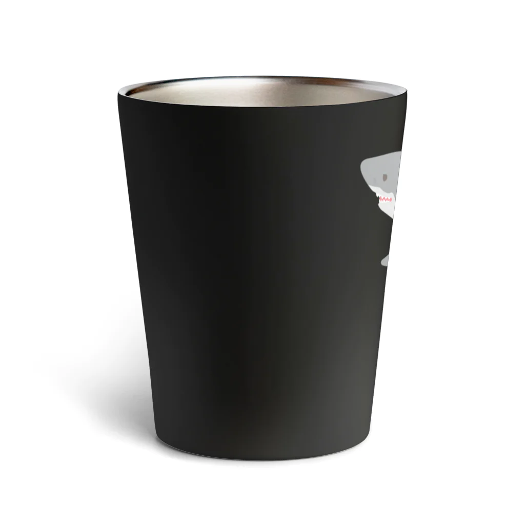 さかたようこ / サメ画家のシンプルにサメさん Thermo Tumbler