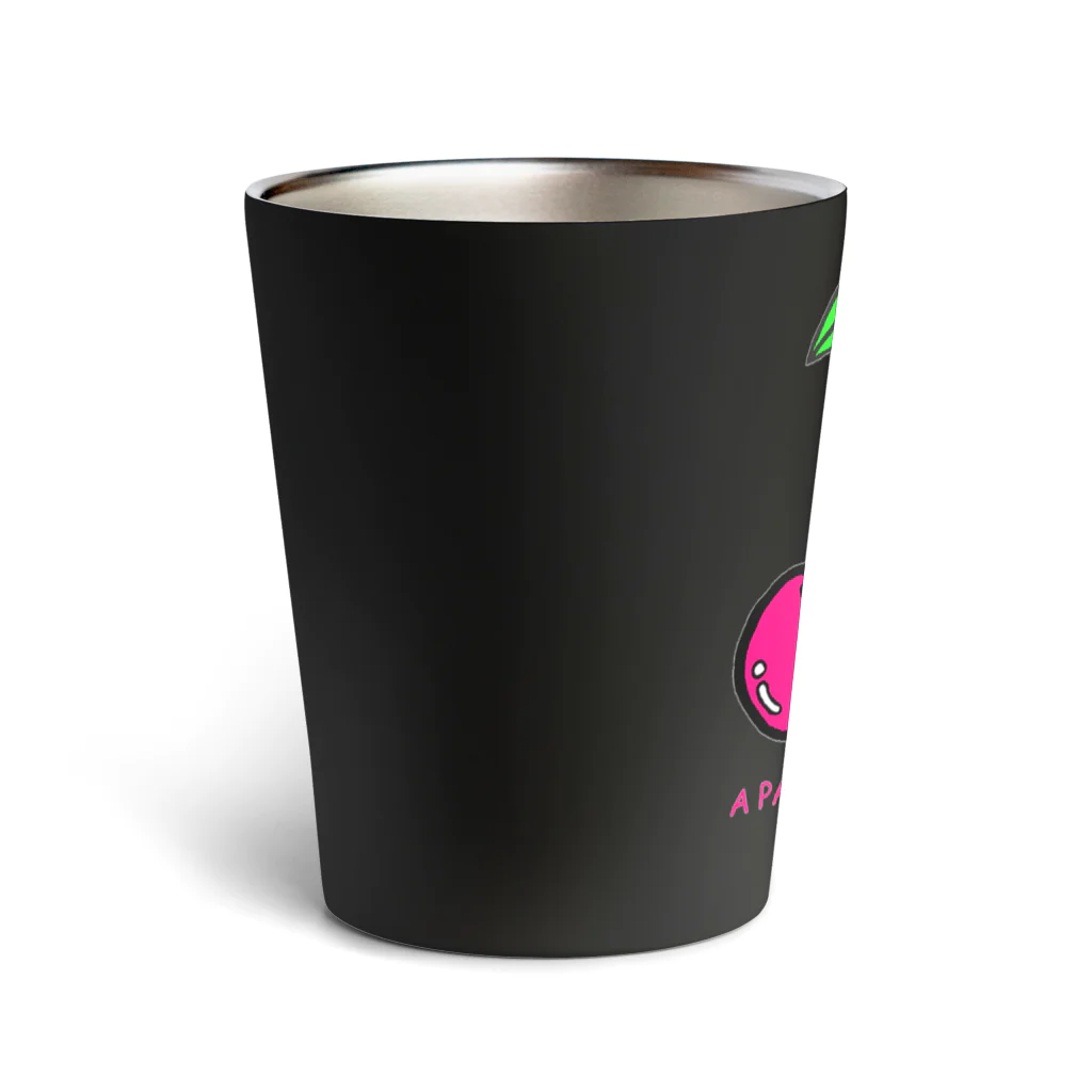 でおきしりぼ子の実験室の仲良し😃🍒😃さくらんぼ Thermo Tumbler