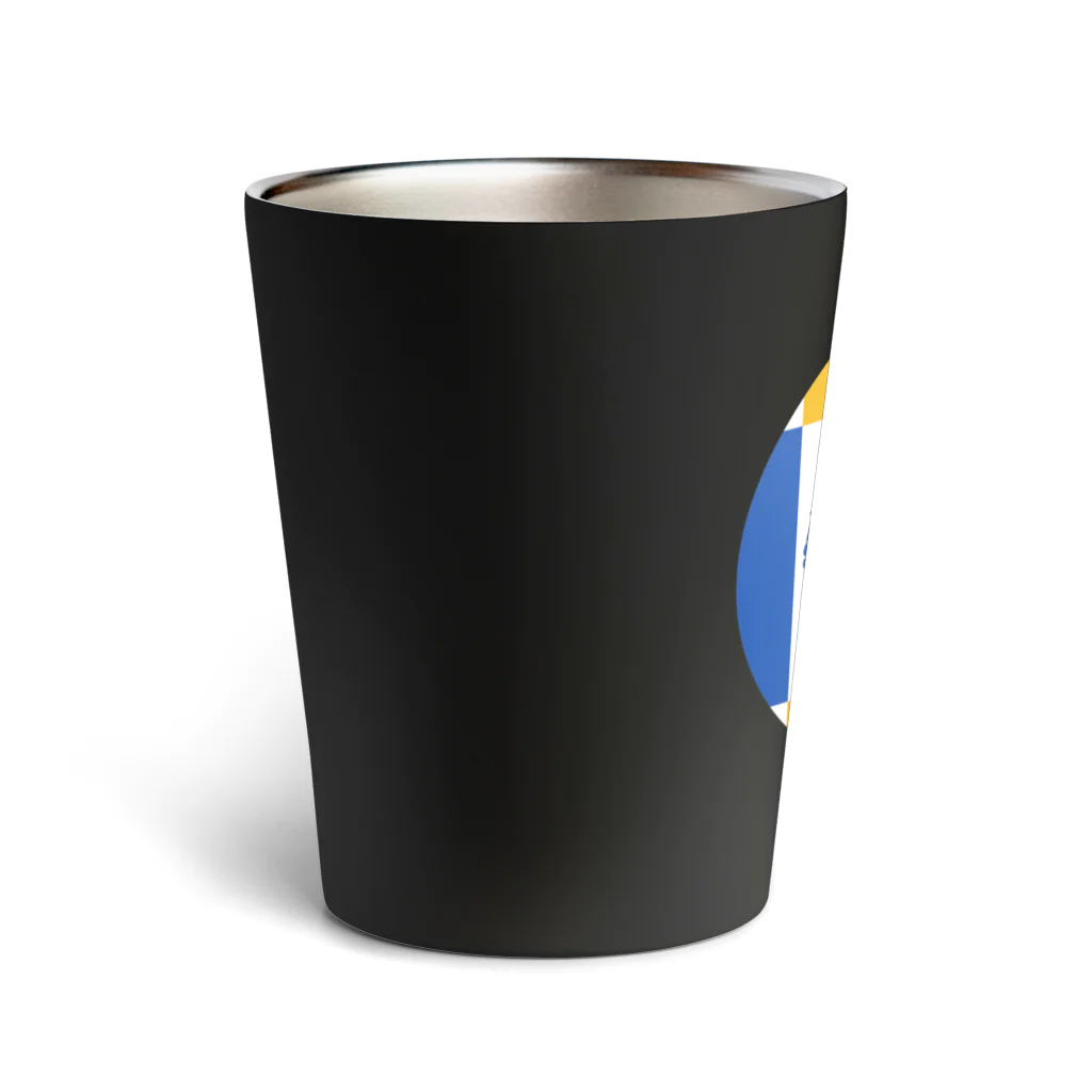 KANAT  LAMHITAの柴犬と松竹梅ー青黄 Thermo Tumbler