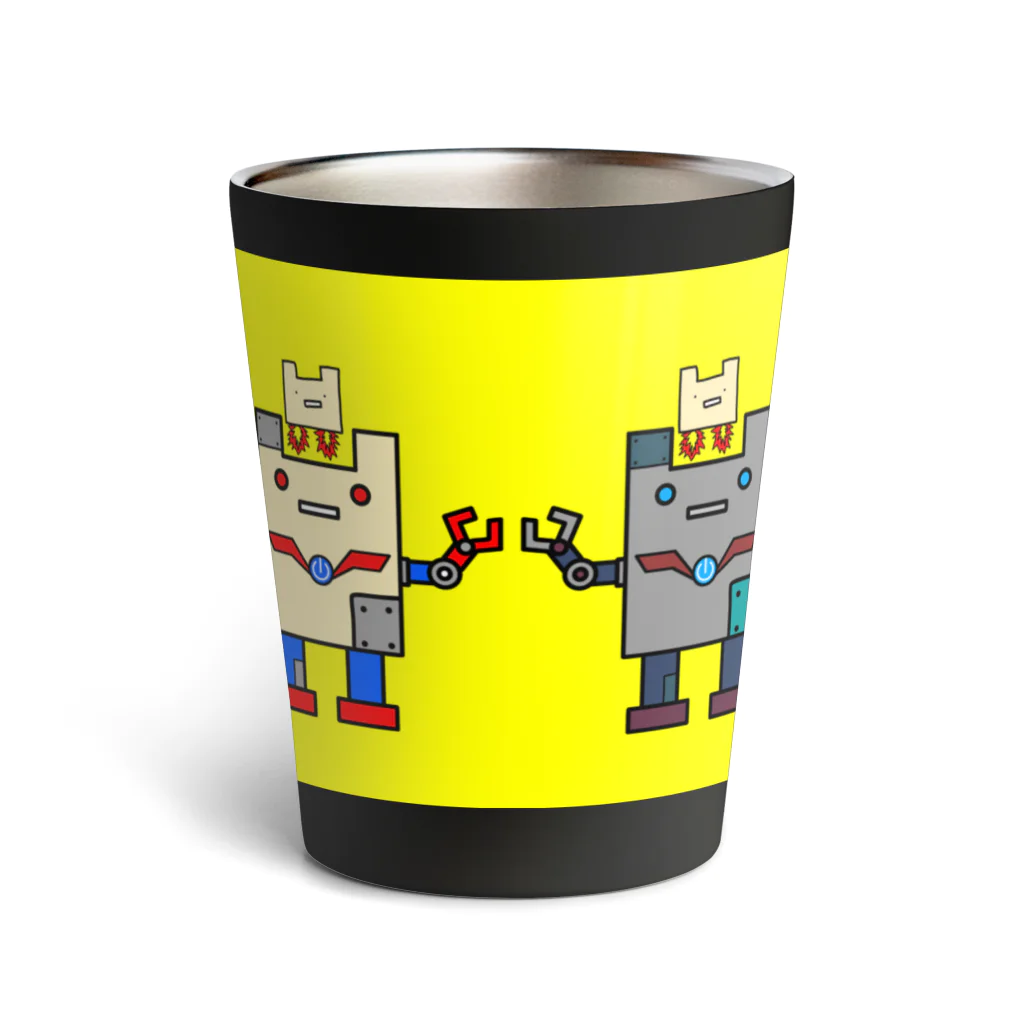 2Dうさぎの2Dうさぎ ロボタンブラー Thermo Tumbler