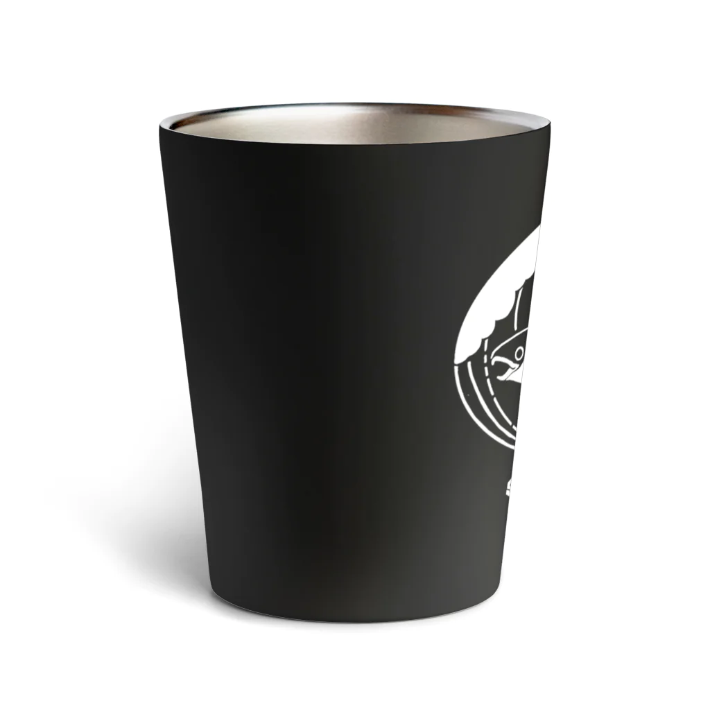 TURUKAMEHONPO.のサーモンタンブラー(白) Thermo Tumbler