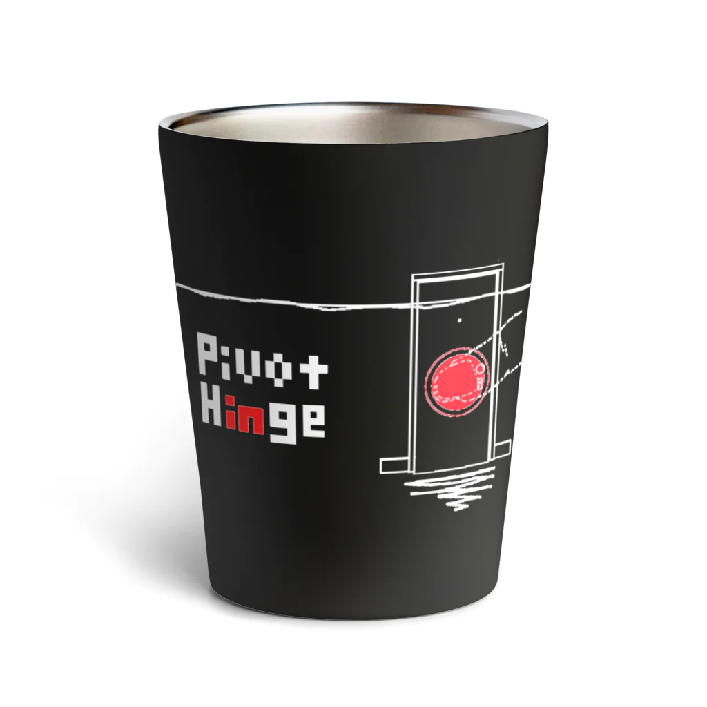 PivotHingeのTumbler(BLACK)/PivotHinge(1) Thermo Tumbler