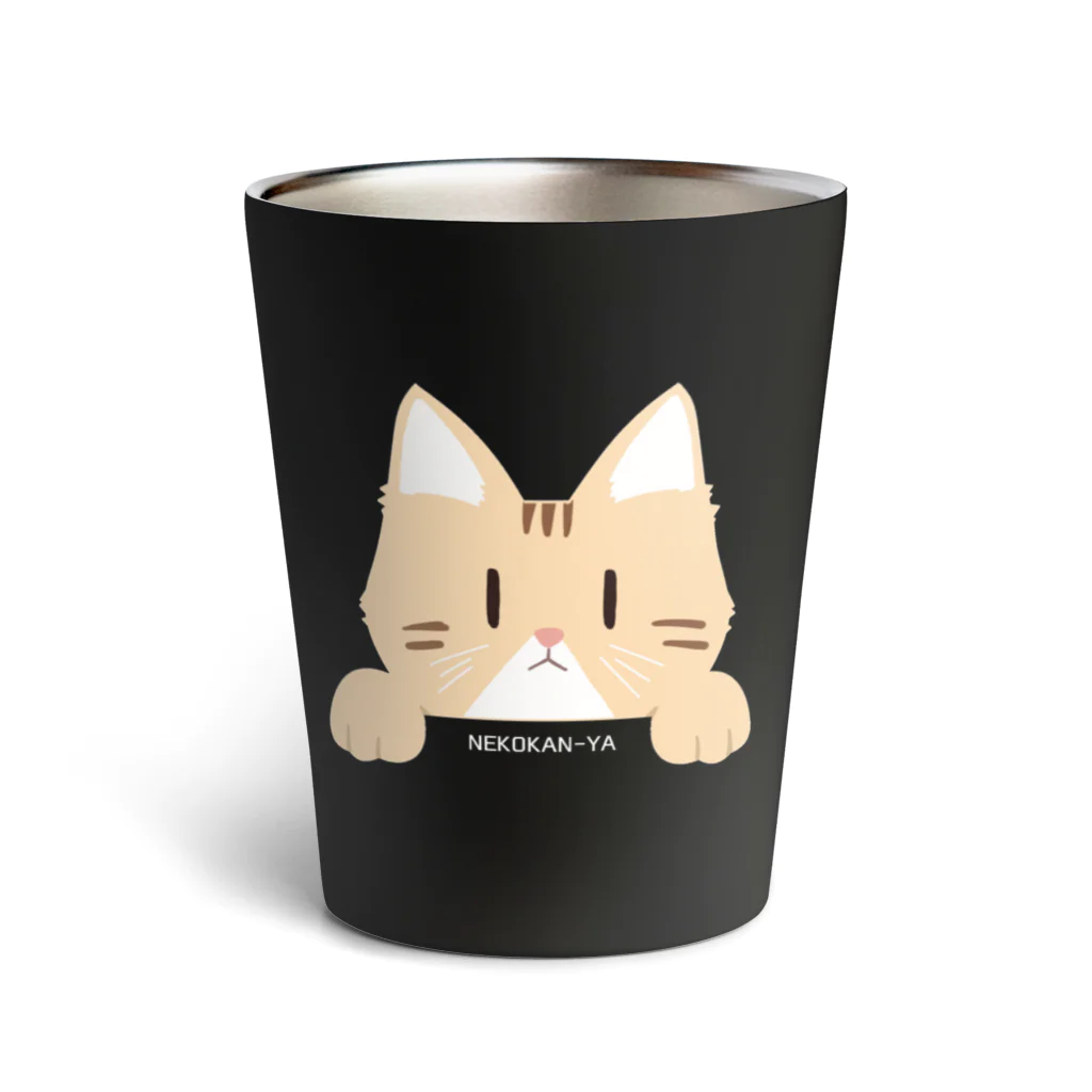 NEKOKAN-YA SUZURI支店の茶トラタンブラー Thermo Tumbler