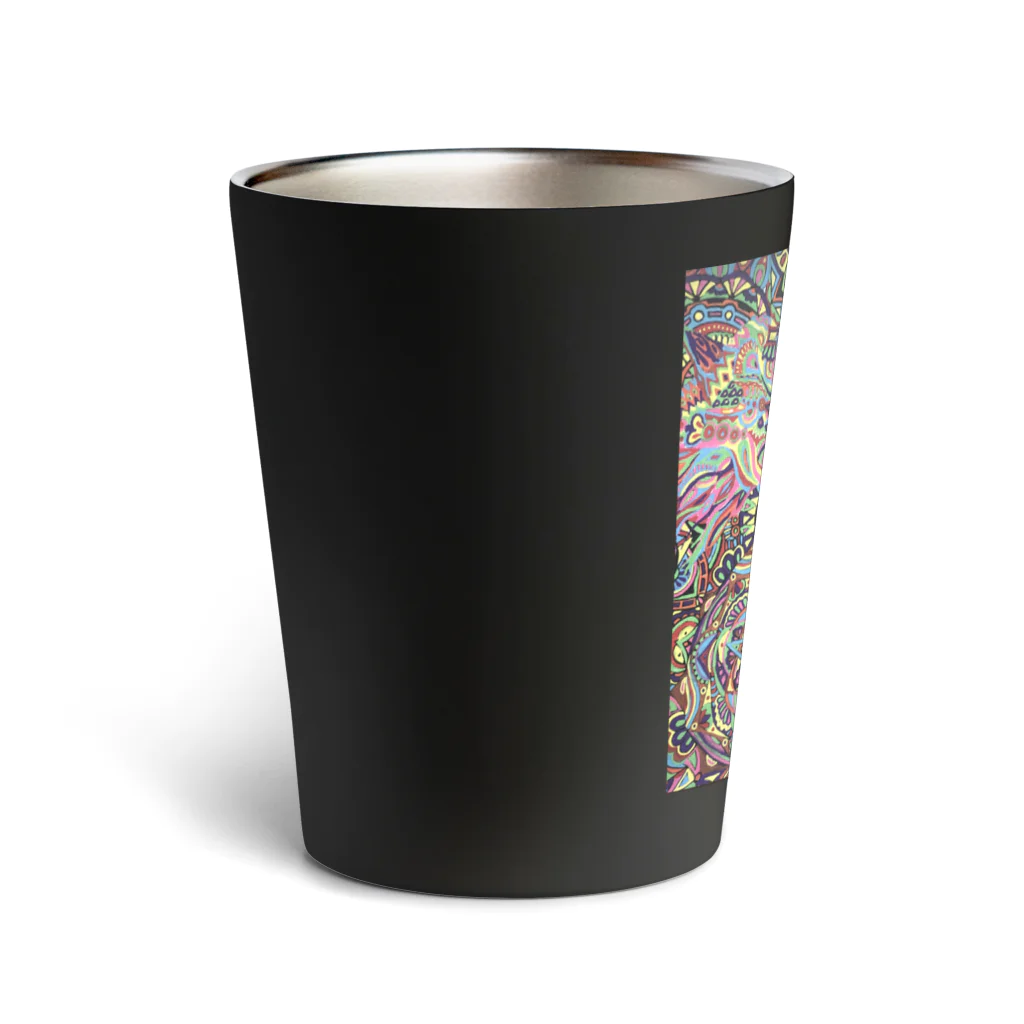 TOP🍌877のサイケアニマル Thermo Tumbler