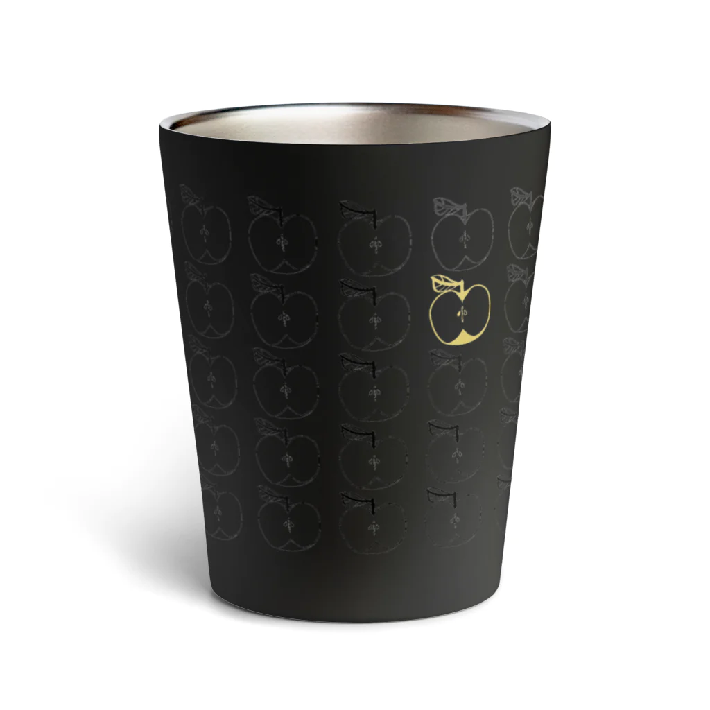 のんびりCafeの布屋さんの金鉱石 Thermo Tumbler