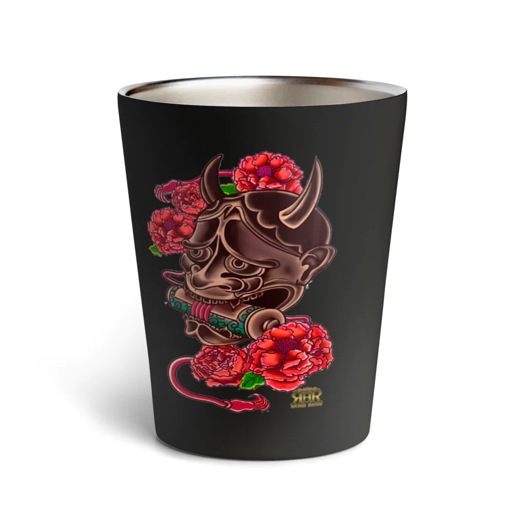 ROMI HIMEのROMI HIME　般若/牡丹 Thermo Tumbler