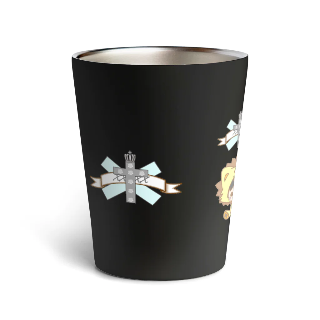 ☆おもちゃばこ☆のつめたたあお☆ Thermo Tumbler