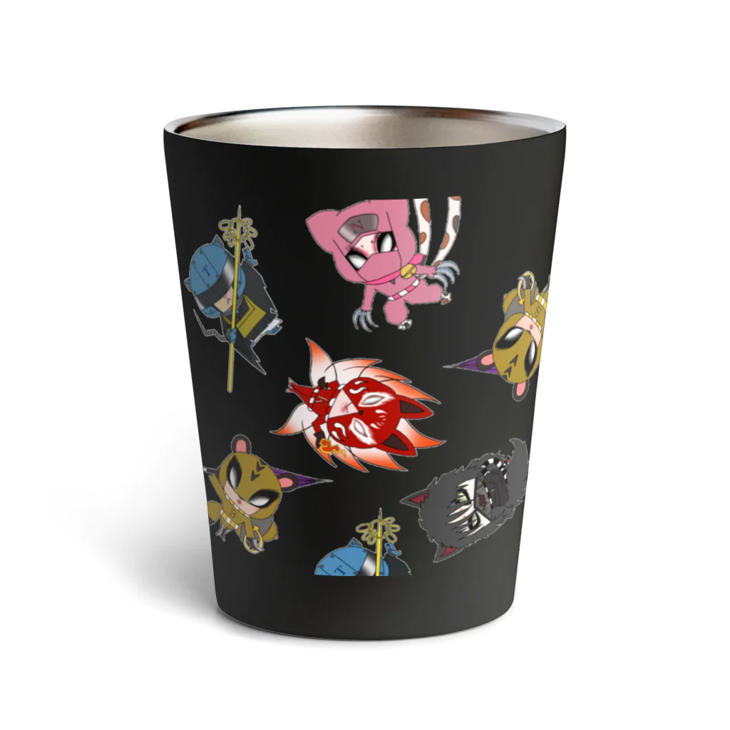 こつめちゃんのおみせの妖怪ヒーローズ Thermo Tumbler