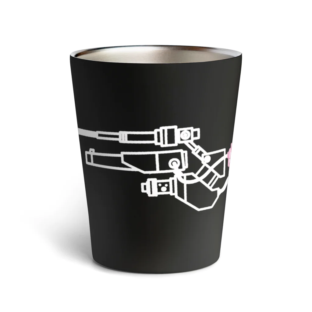 ROBOT×GIRLのMetallicHEART Thermo Tumbler