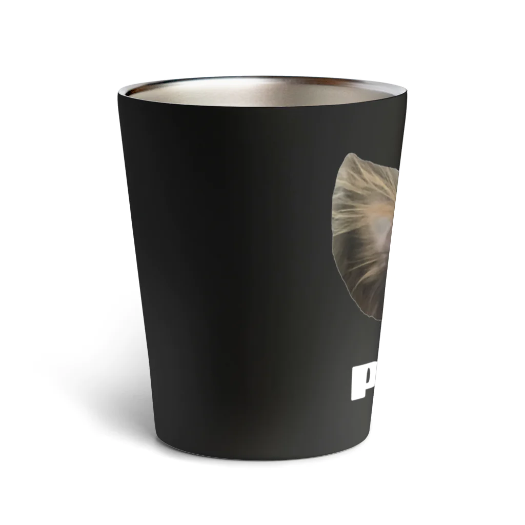 チワワのOWTANのPRINCE  チワワ  ブラック Thermo Tumbler