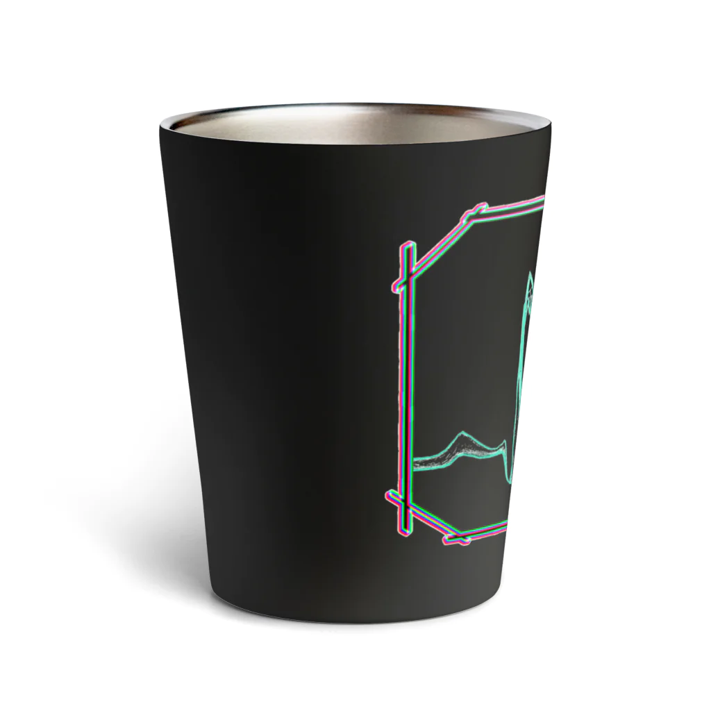 おてて屋さんの心電図 Thermo Tumbler