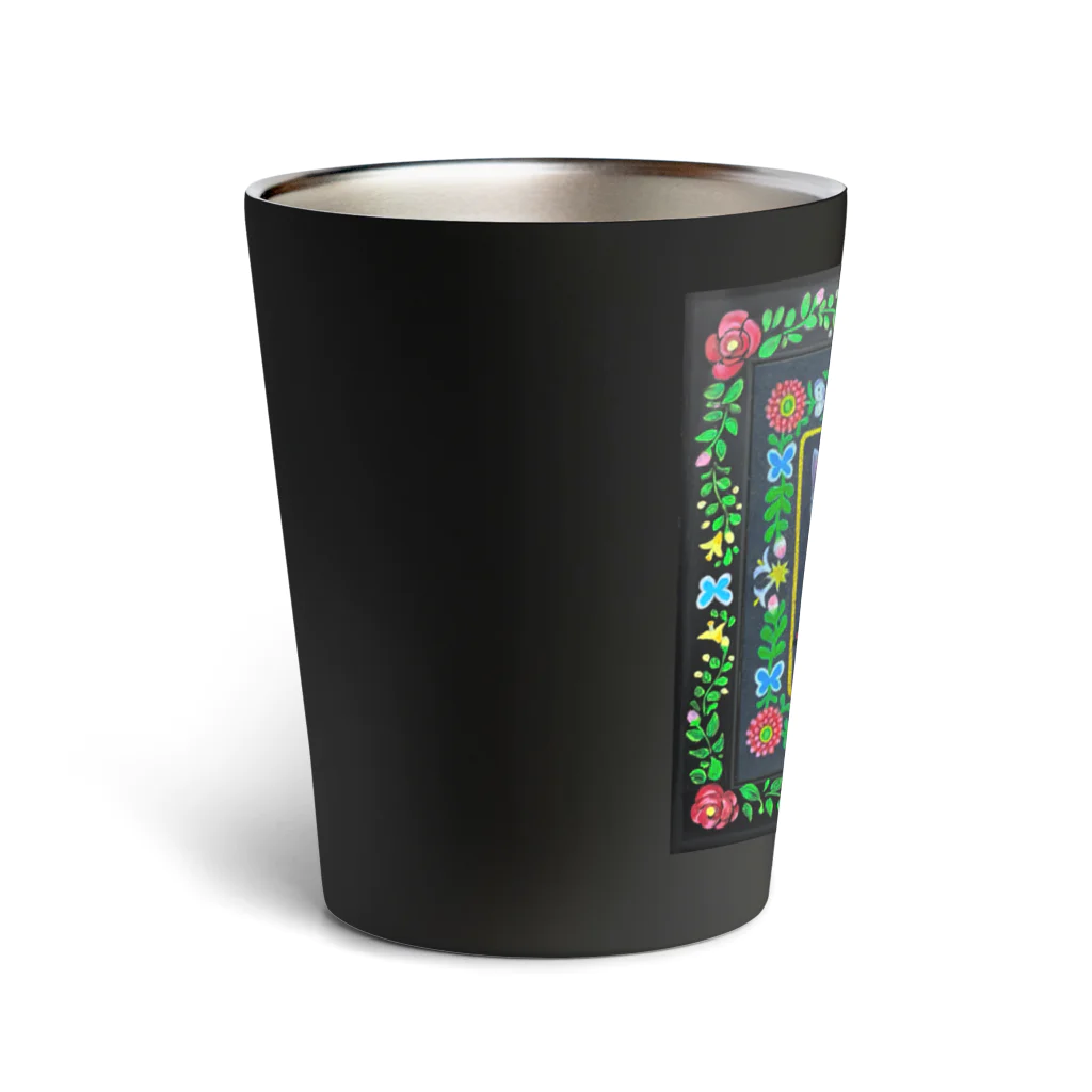 山田雨月shopのツインズ猫 Thermo Tumbler