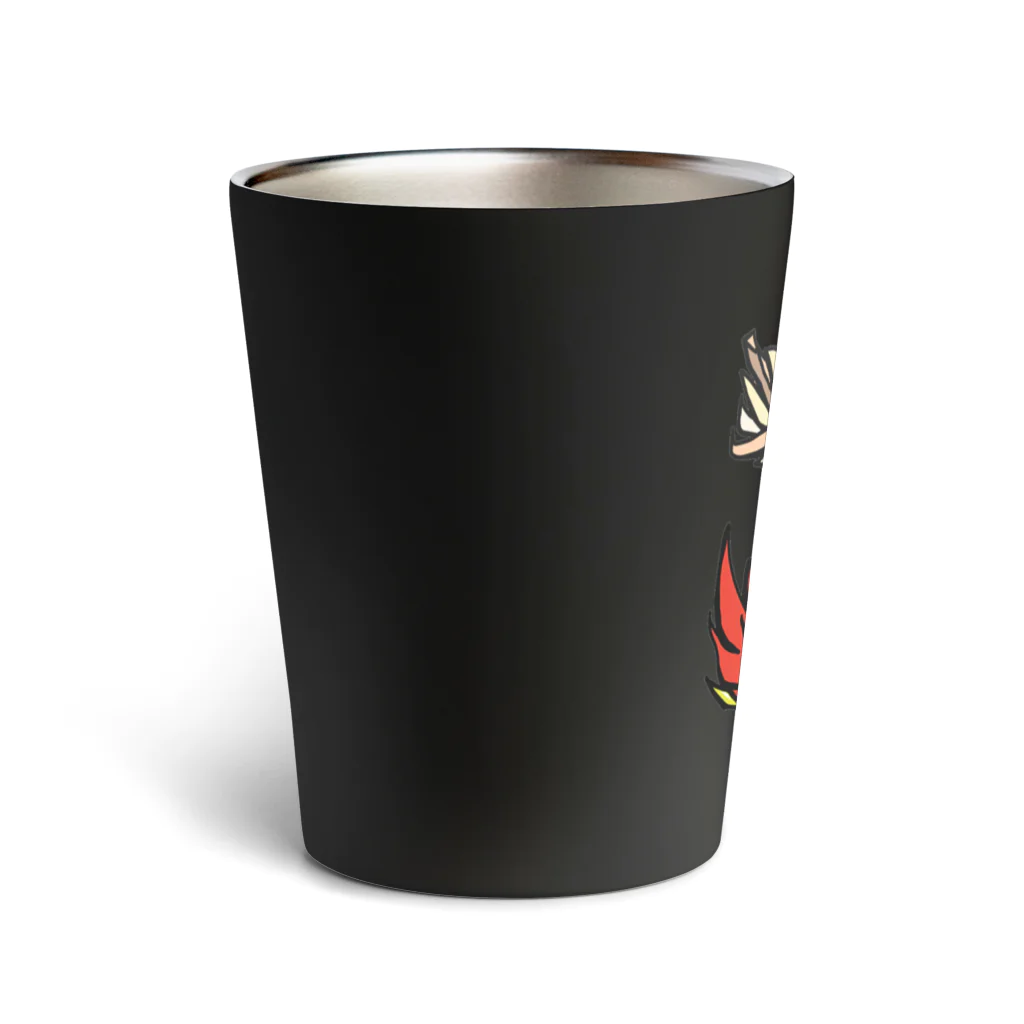 Feather stick-フェザースティック-のフェザースティック【Feather stick】カメレオンロゴ Thermo Tumbler