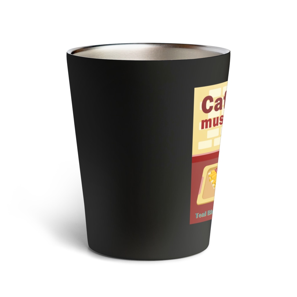 Teal Blue CoffeeのCafe music - CARDINAL RED BURGER - Thermo Tumbler