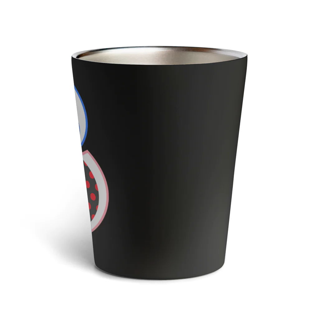 Ａ’ｚｗｏｒｋＳのどくろくんとどくろちゃん Thermo Tumbler