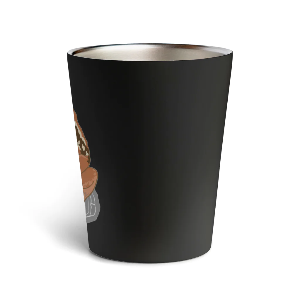 LalaHangeulのTOAD (ヒキガエル) 英字バージョン Thermo Tumbler