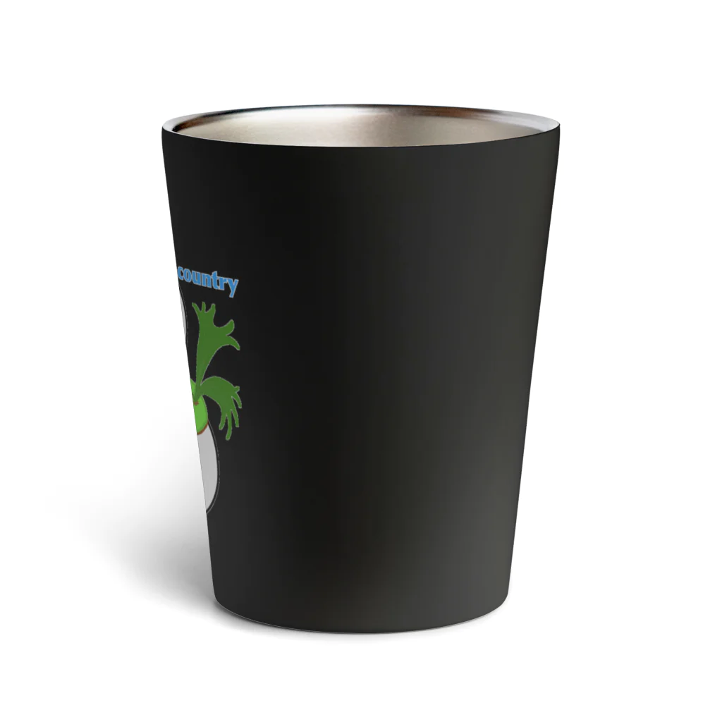 pikatti_yukiguniのピカッチ雪国オリジナルキャラクター（ビカダルマ） Thermo Tumbler