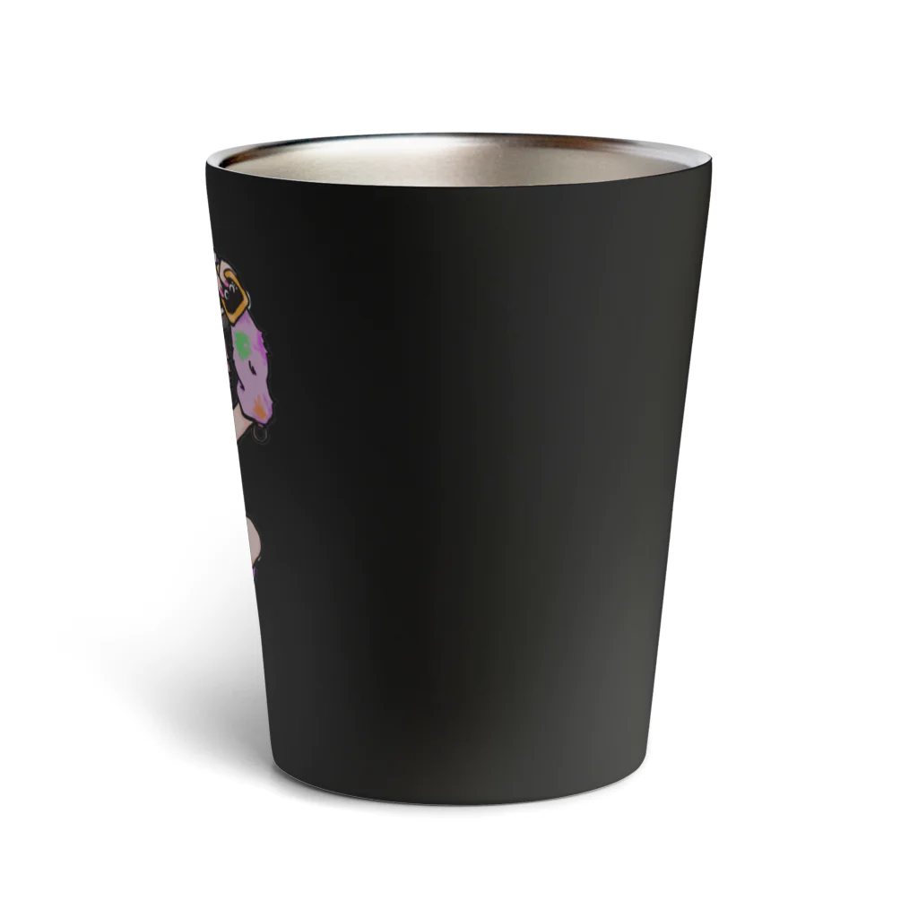 あやしいおばさん くろまめさんの○ュアアルコール（ク○イナー） Thermo Tumbler