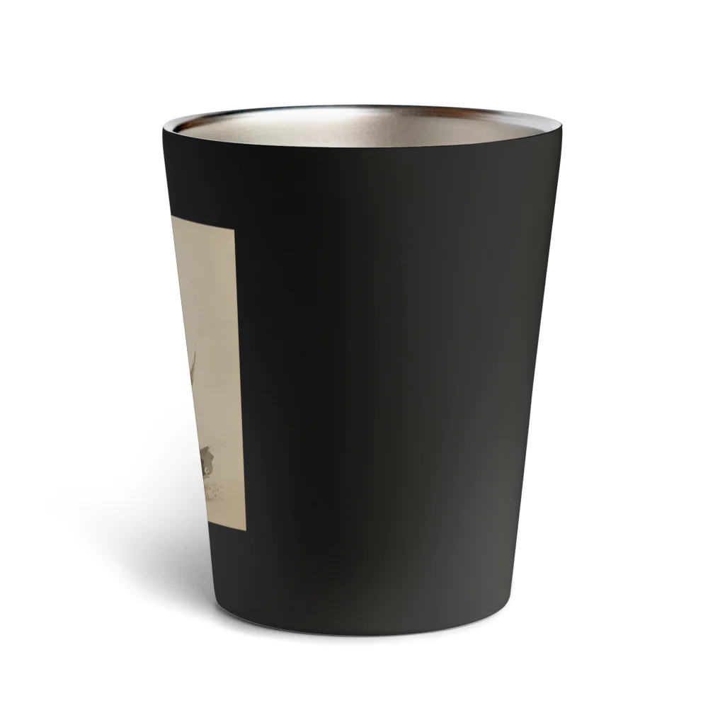 AiNessの和風ドラゴン Thermo Tumbler