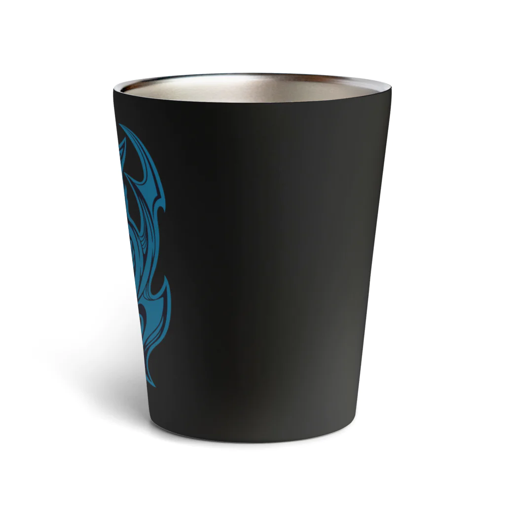 Tribal 70 Designのミミズク（フクロウ）② Thermo Tumbler