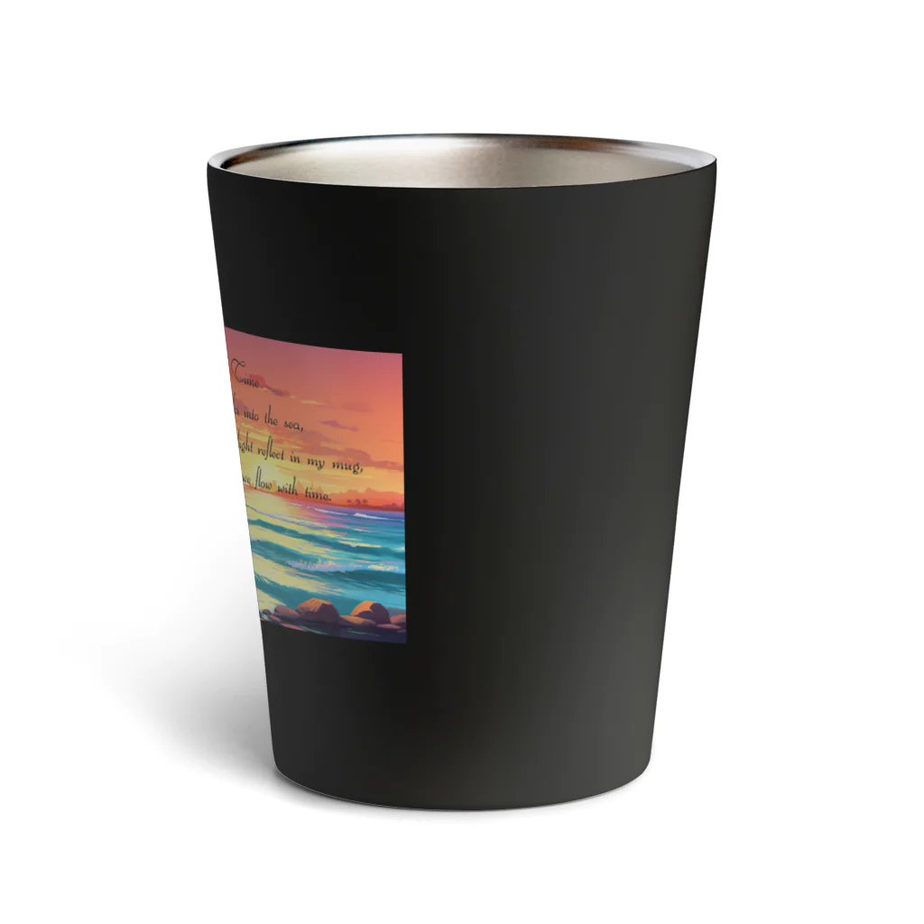 hobby58 SHOPの夕暮れ2 Thermo Tumbler