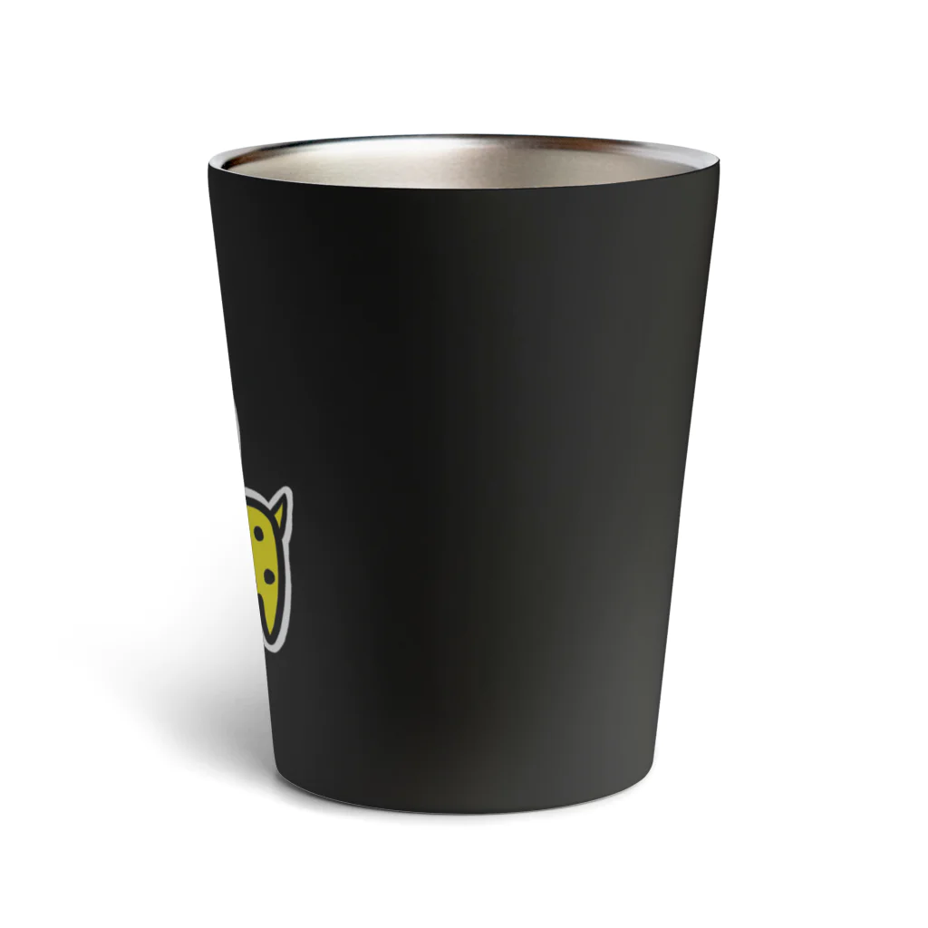 everydaywaiwaiのキリンサン サーモタンブラー(黒) Thermo Tumbler