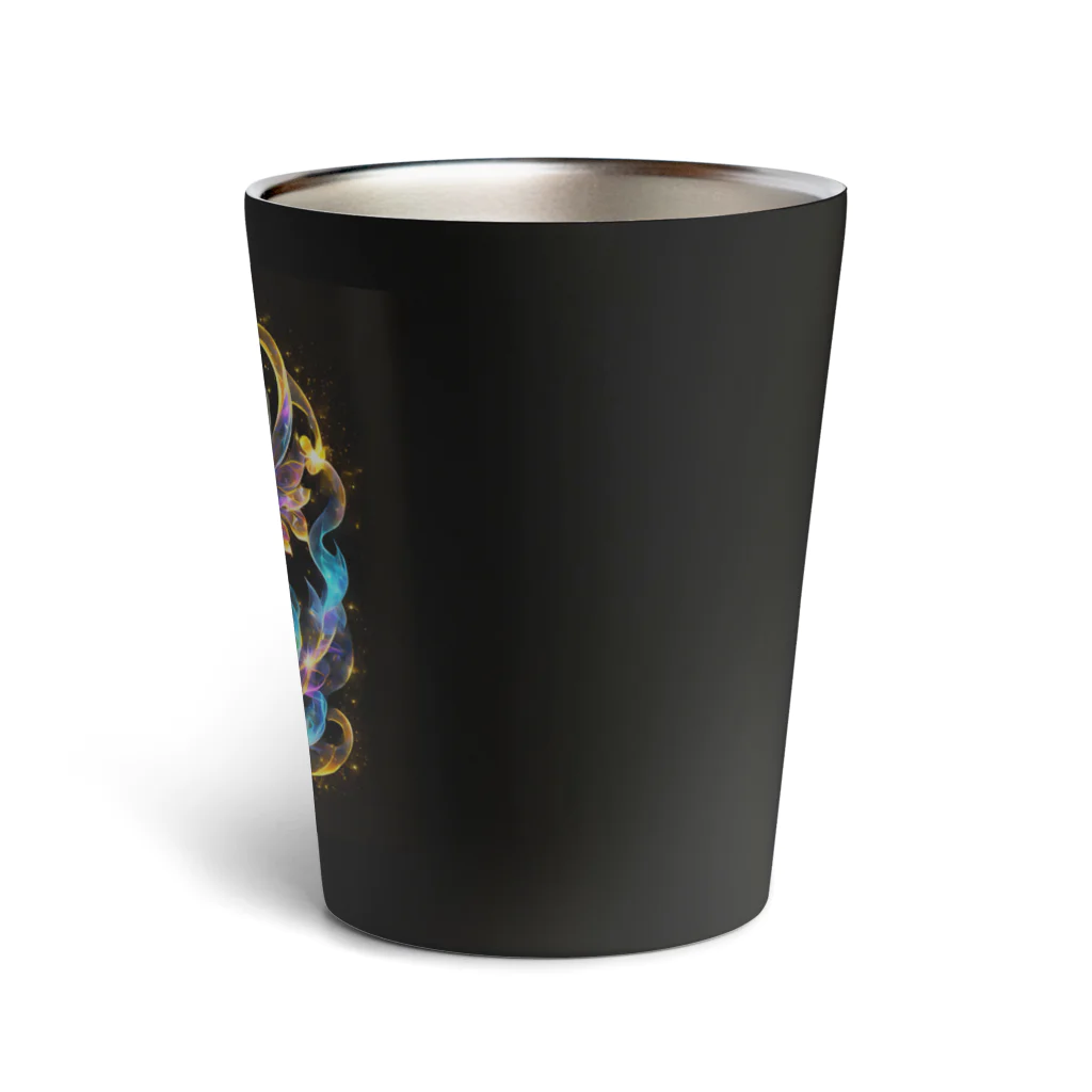 RONBOのカラフルなガラスでできた女神像 Thermo Tumbler