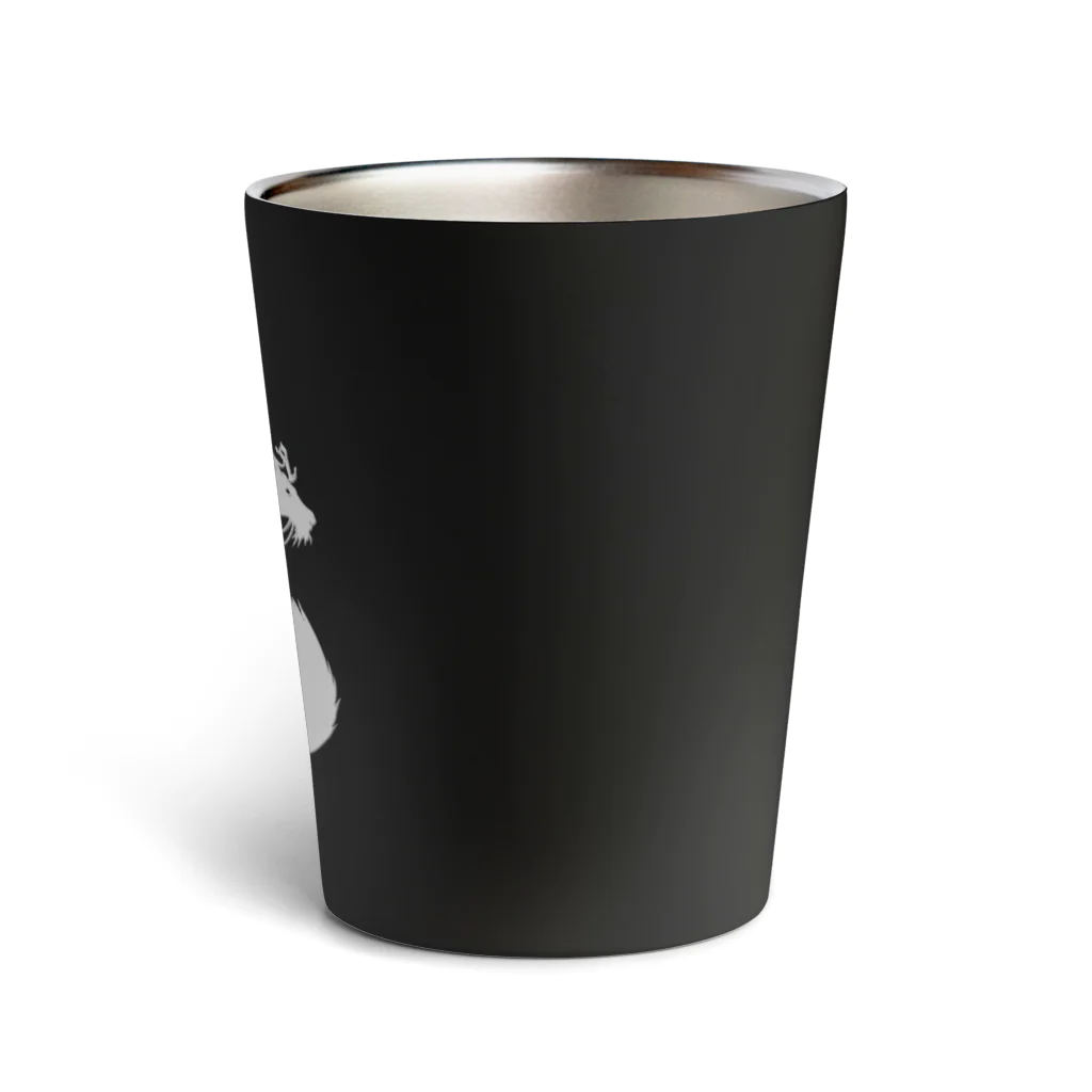 流戸家の製作所の辰年辰姫ホワイト Thermo Tumbler