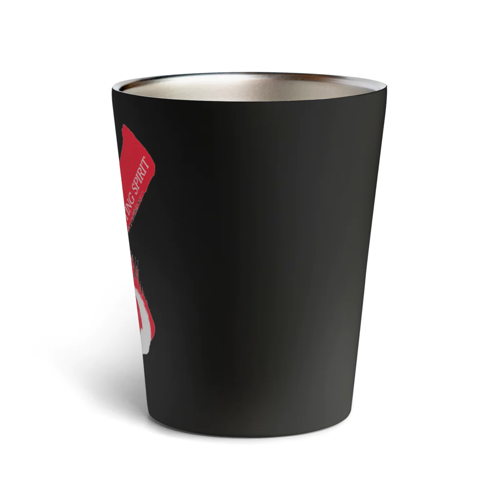 龍雲/Ryuun Shopの「闘魂/FIGHTING SPIRIT」筆文字熟語グッズ Thermo Tumbler