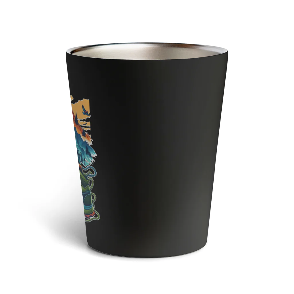 Forêt de Renardsの山の相棒 Thermo Tumbler