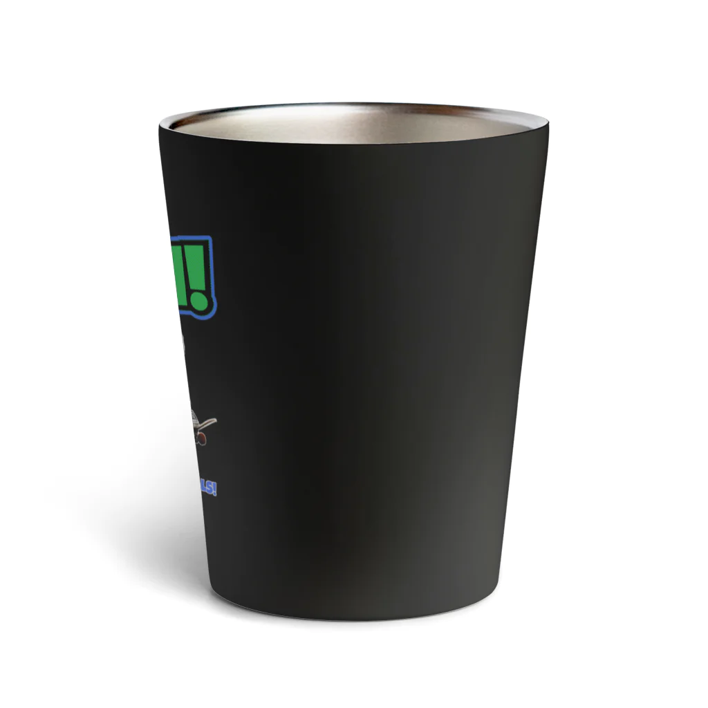 kazu_gのスケボーのない人生なんて!(ネコ) Thermo Tumbler