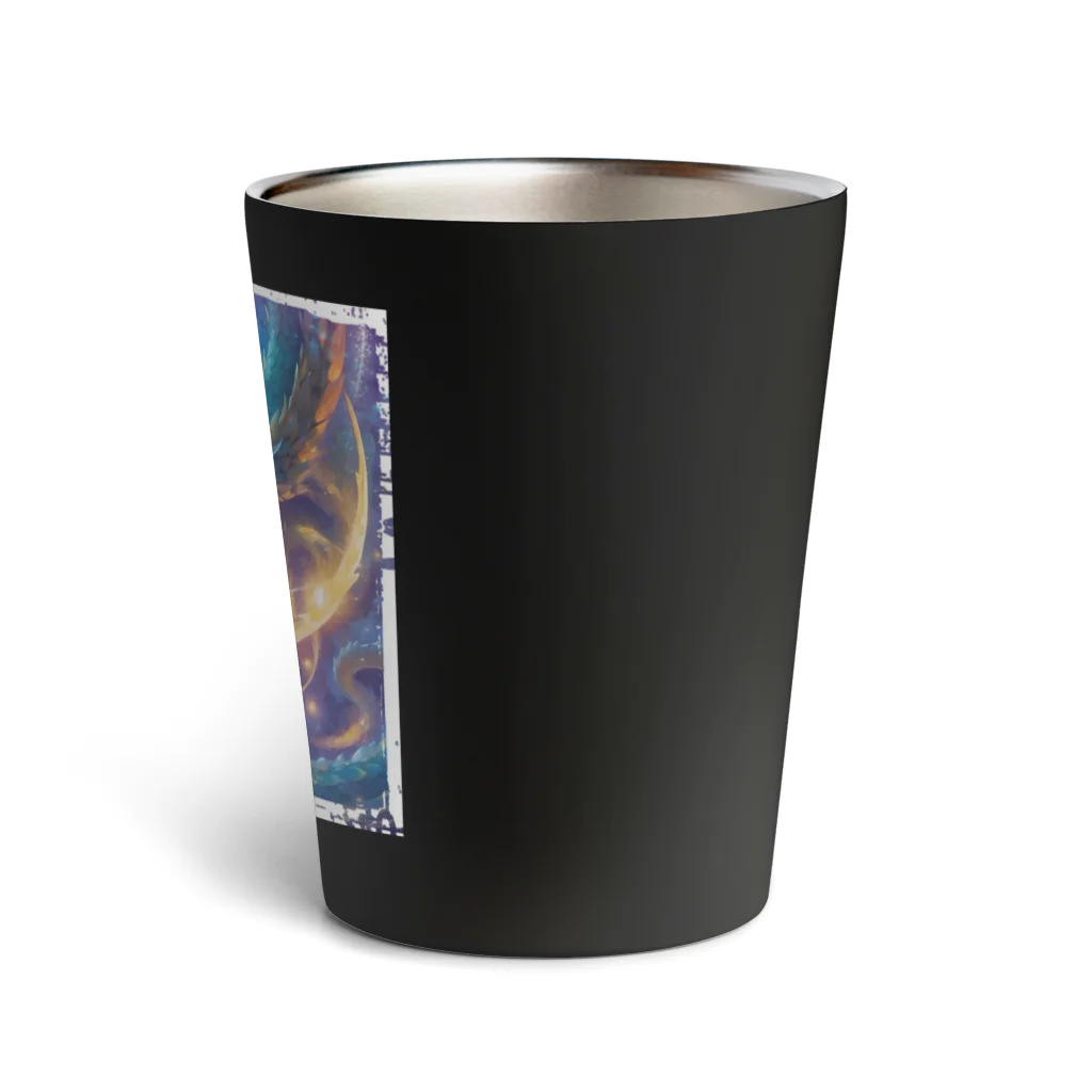 Be.BonHa 【ビーボナ】の宇宙を宿した龍 Thermo Tumbler