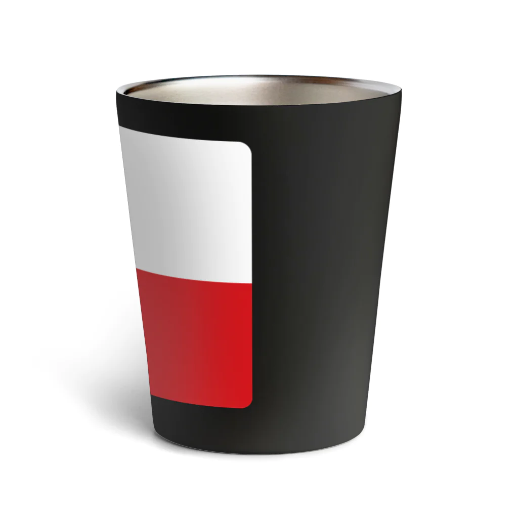 お絵かき屋さんのチェコの国旗 Thermo Tumbler