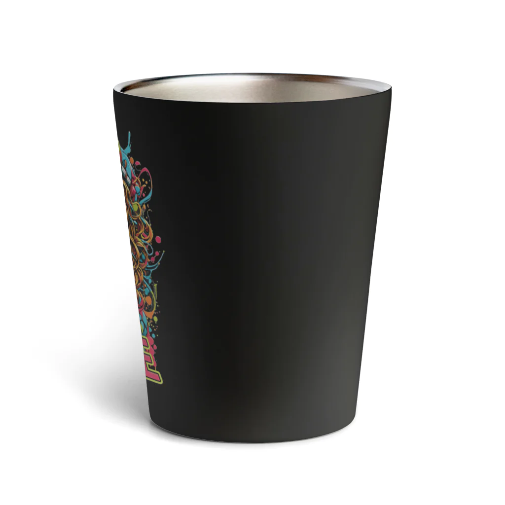 NeuralWearDesignsのExploring the Colors of Creativity 🎨✨ Thermo Tumbler