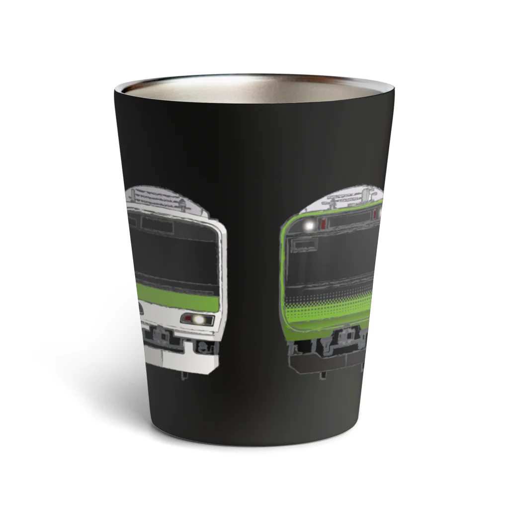 sushima_graphical_trains / SHI-DEの山手兄弟 Thermo Tumbler