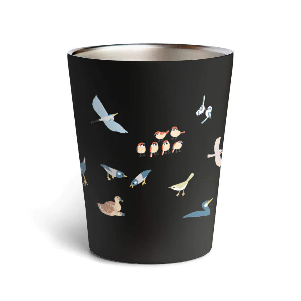 piro piro piccoloのトリミノススメ Thermo Tumbler