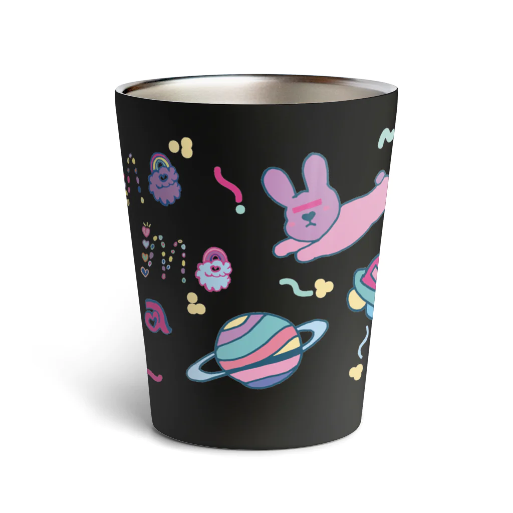 imetaso shopのfancy宇宙旅 Thermo Tumbler