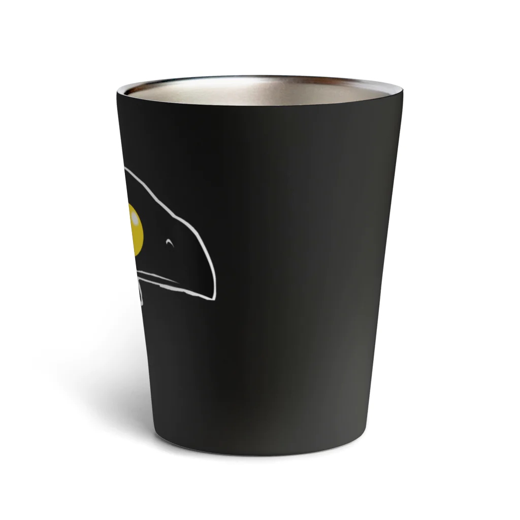 堀越ヨッシーのお店（SUZURI支店）の鴉(カラス) Thermo Tumbler