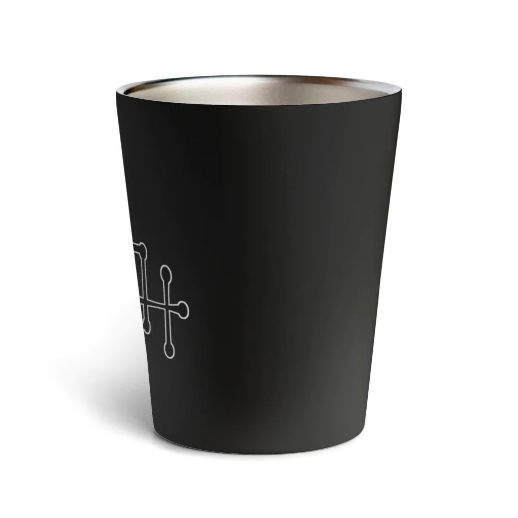 ねこ探知機のｽﾀｲﾘｯｼｭおやすみ表明 Thermo Tumbler