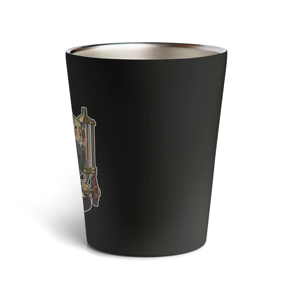 空ノ鳥小屋のスチームパンク風　鳥ズ Thermo Tumbler